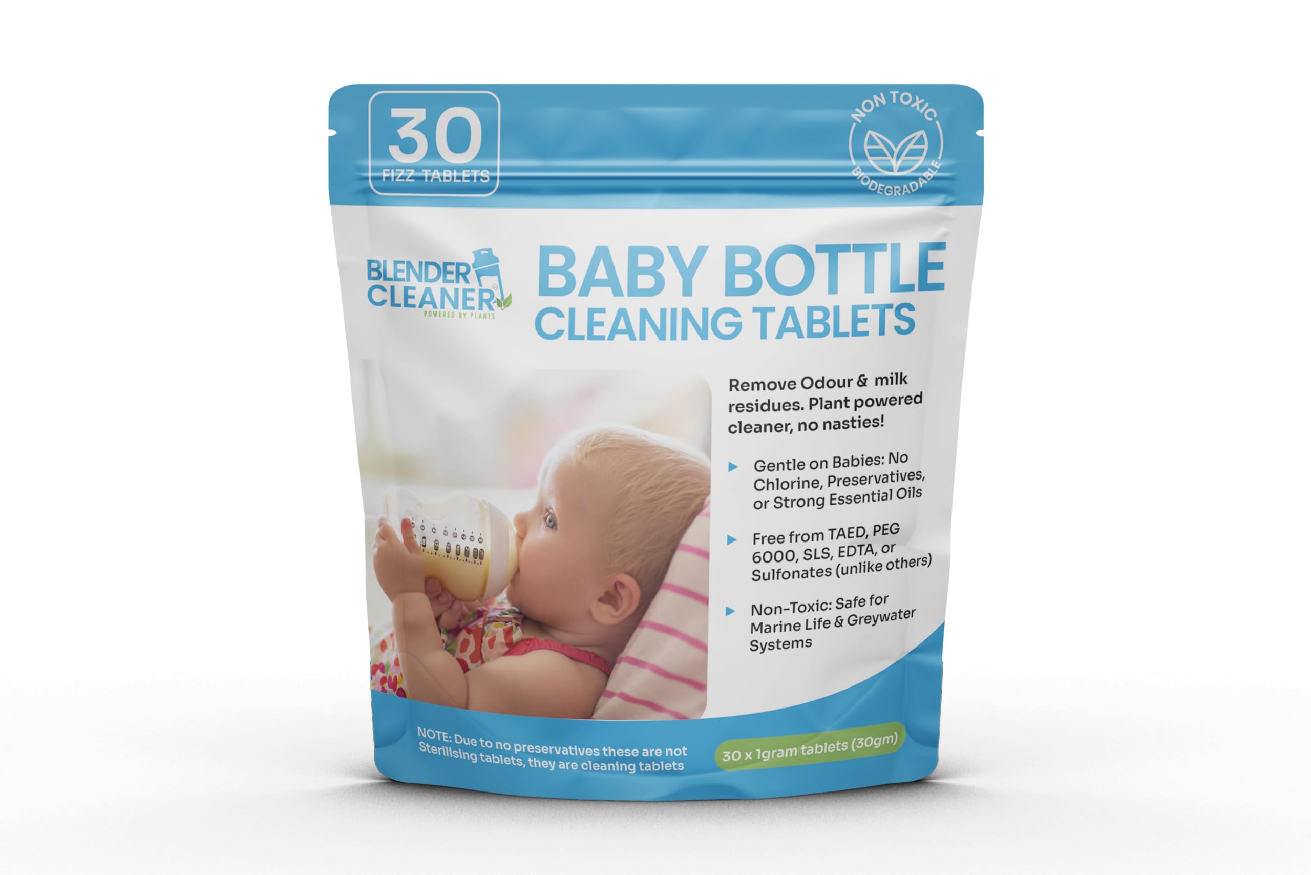 Baby- Brezza Detergent Soap Tablets alternative – dual use for baby bottles and Machine use – Less chemicals than official product